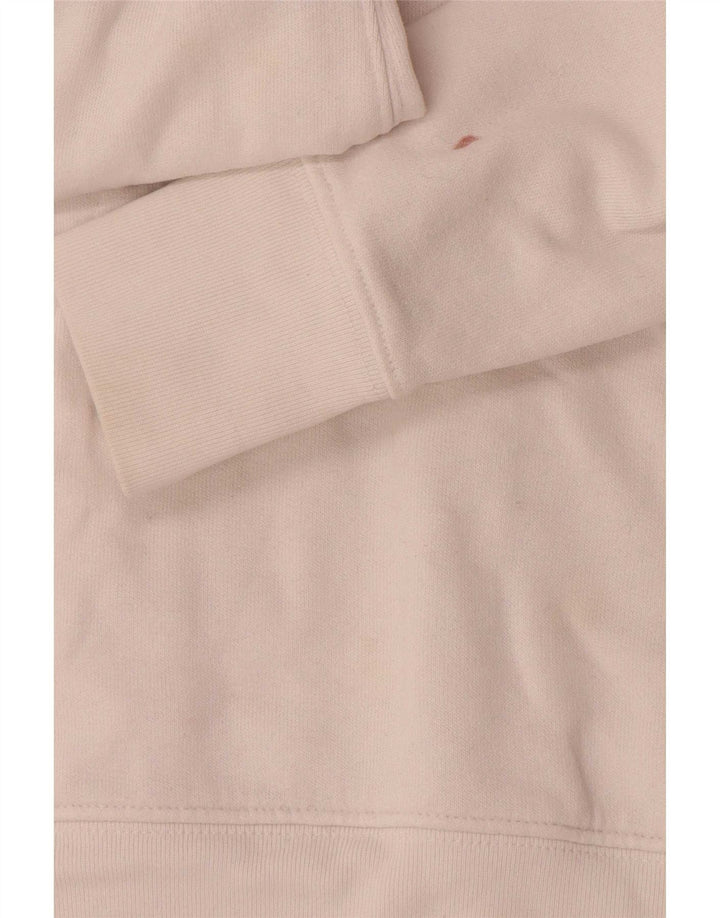 Levi's Womens Graphic Oversized Hoodie Jumper UK 10 Small White