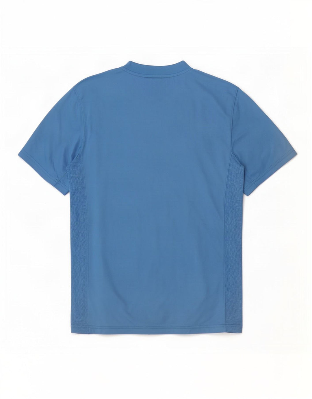 Nike Mens Dri Fit T-Shirt Top Medium Blue Polyester