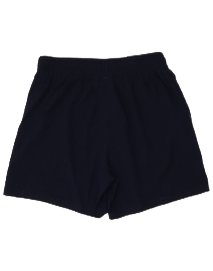 ASICS Mens Sport Shorts Medium  Navy Blue Polyester