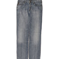 ARMANI Womens Straight Jeans W29 L30 Blue Cotton Vintage Armani and Second-Hand Armani from Messina Hembry 