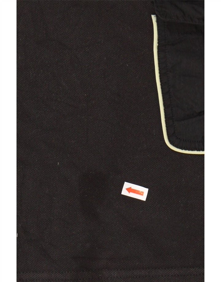 ADIDAS Womens Crop T-Shirt Top UK 10 Small Black