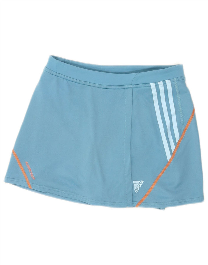Adidas Womens Skort UK 10 Small  Blue Polyester