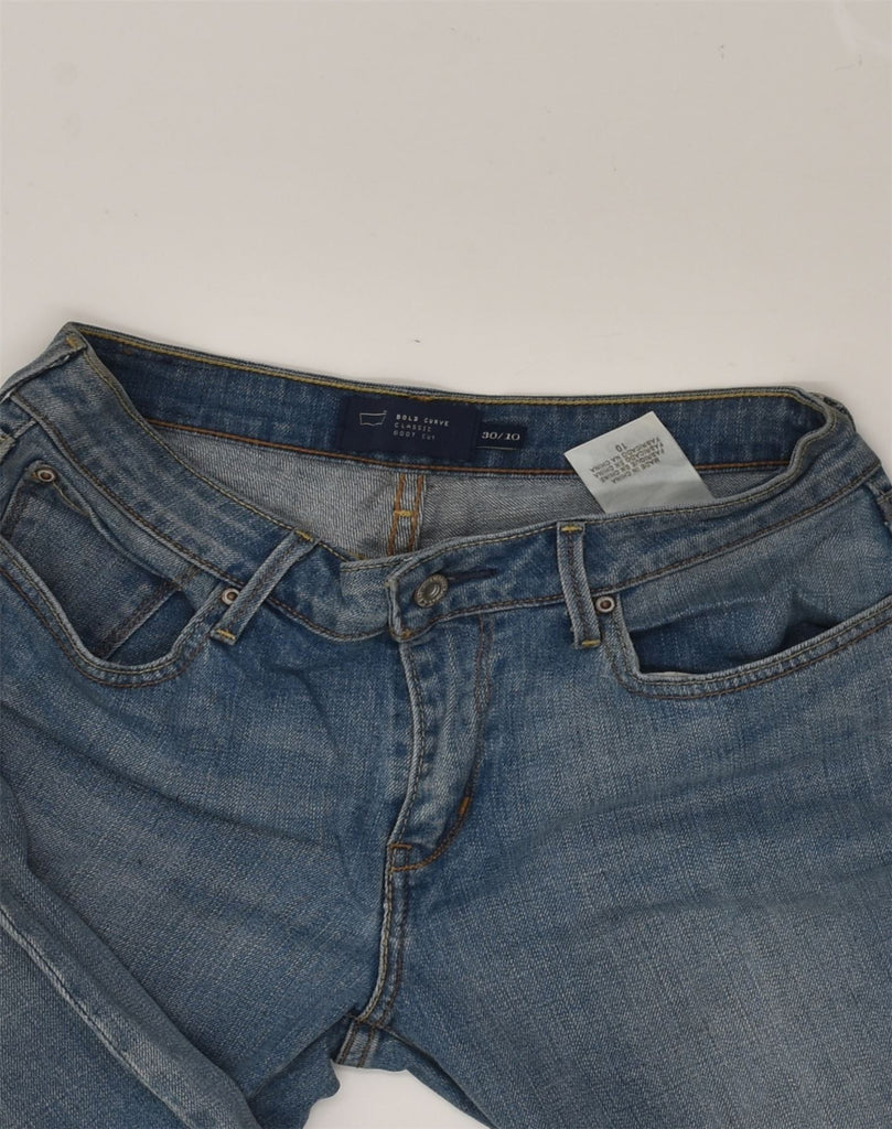 LEVI'S Womens Bold Curve Classic Fit Bootcut Jeans W30 L30 Blue Cotton | Vintage Levi's | Thrift | Second-Hand Levi's | Used Clothing | Messina Hembry 