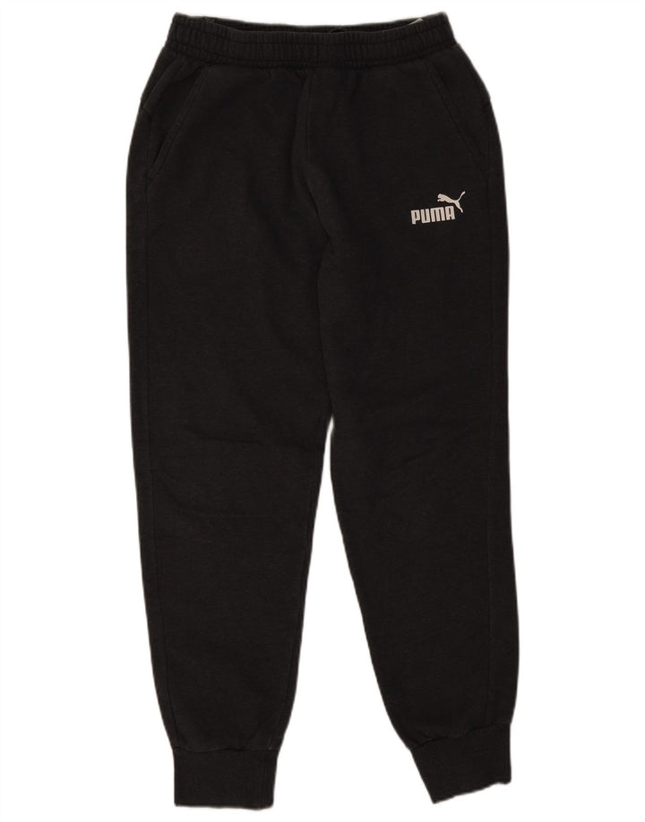 Puma Mens Tracksuit Trousers Joggers Medium Grey Cotton