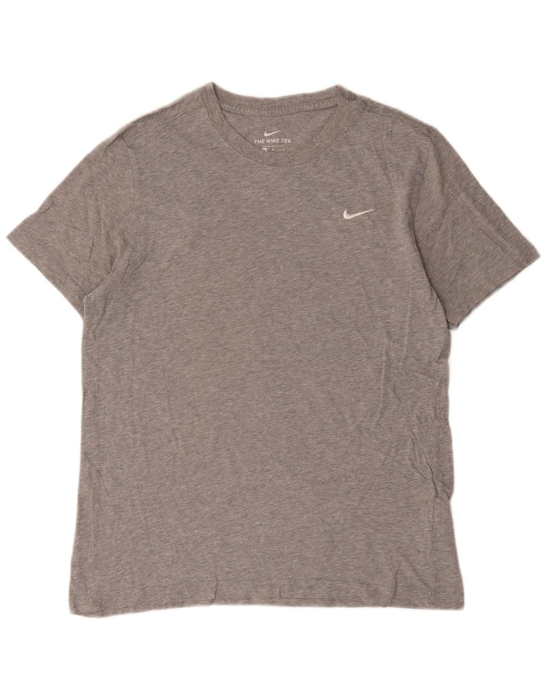 Nike Mens T-Shirt Top Medium Grey Cotton