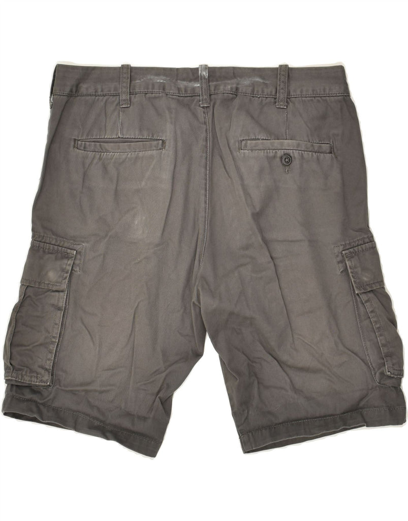 OVS Mens Cargo Shorts IT 48 Medium W34  Grey Cotton | Vintage OVS | Thrift | Second-Hand OVS | Used Clothing | Messina Hembry 