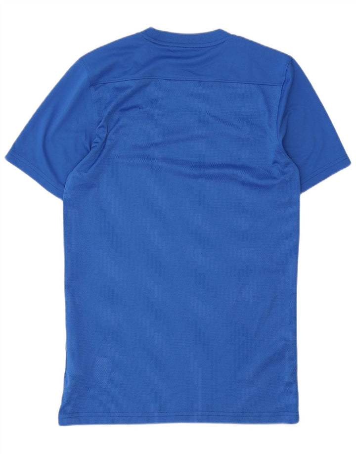 Nike Mens T-Shirt Top Small Blue Polyester