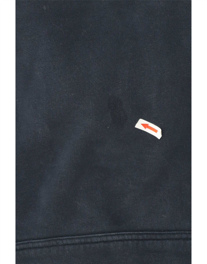 Superdry Mens Hoodie Jumper Small Navy Blue Cotton