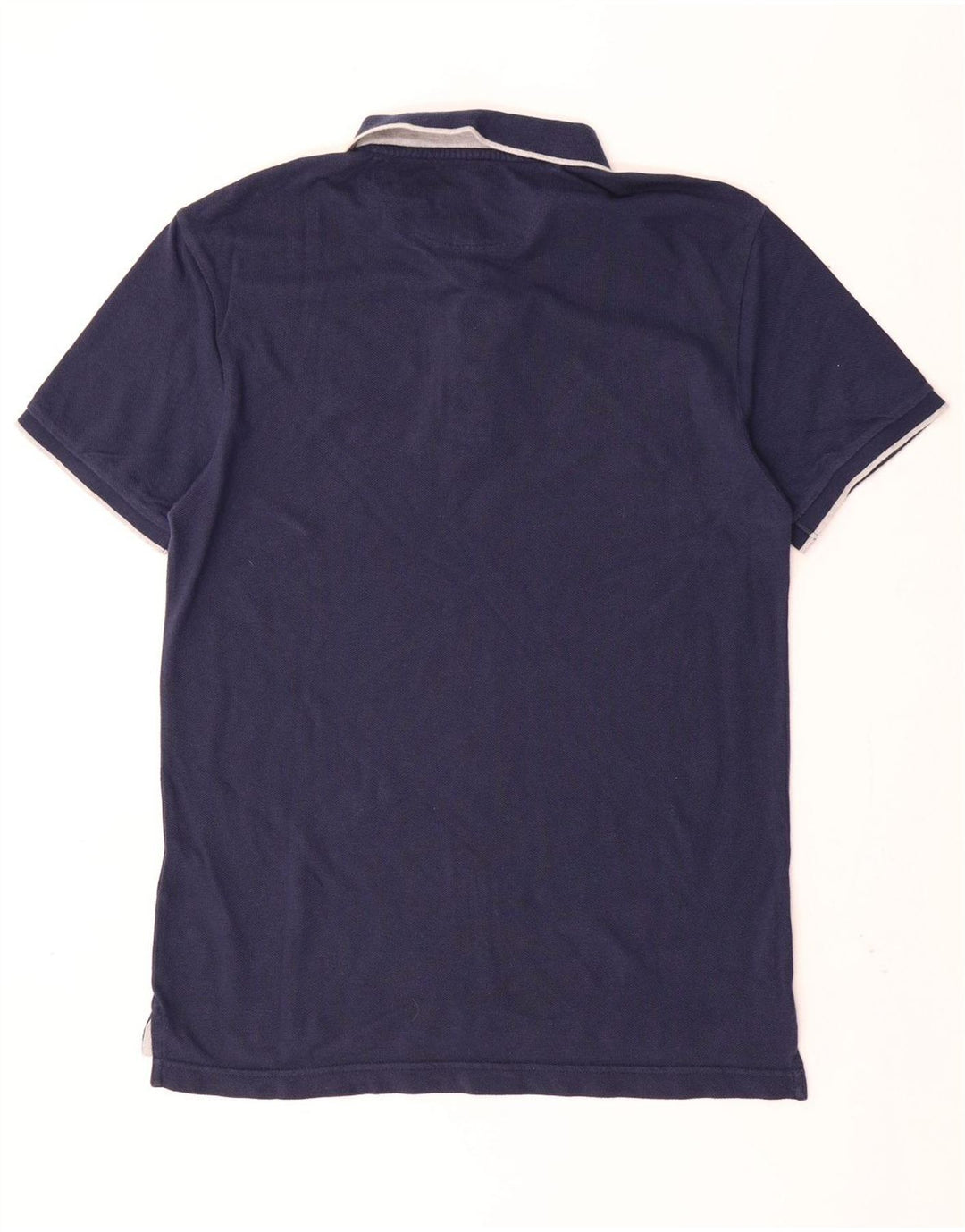 LEVI'S Mens Coupe Standard Standard Fit Polo Shirt Medium Navy Blue Cotton