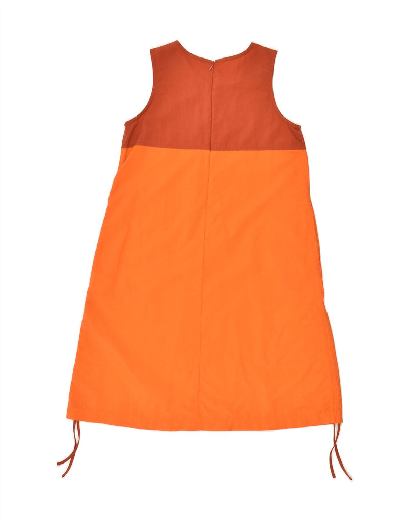 JACK WOLFSKIN Girls A-Line Dress 11-12 Years Orange Colourblock Polyamide | Vintage Jack Wolfskin | Thrift | Second-Hand Jack Wolfskin | Used Clothing | Messina Hembry 