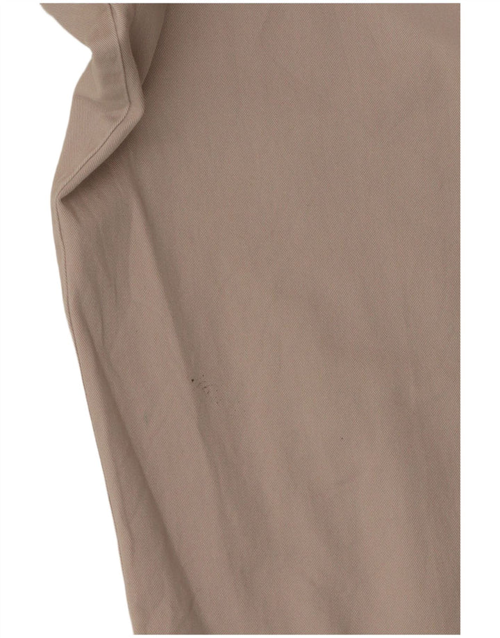 CHAPS Mens Straight Chino Trousers W34 L29 Beige Cotton
