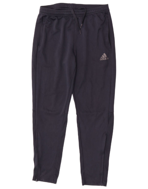 Adidas Mens Aeroready Tracksuit Trousers UK 42/44 Large Navy Blue Polyester