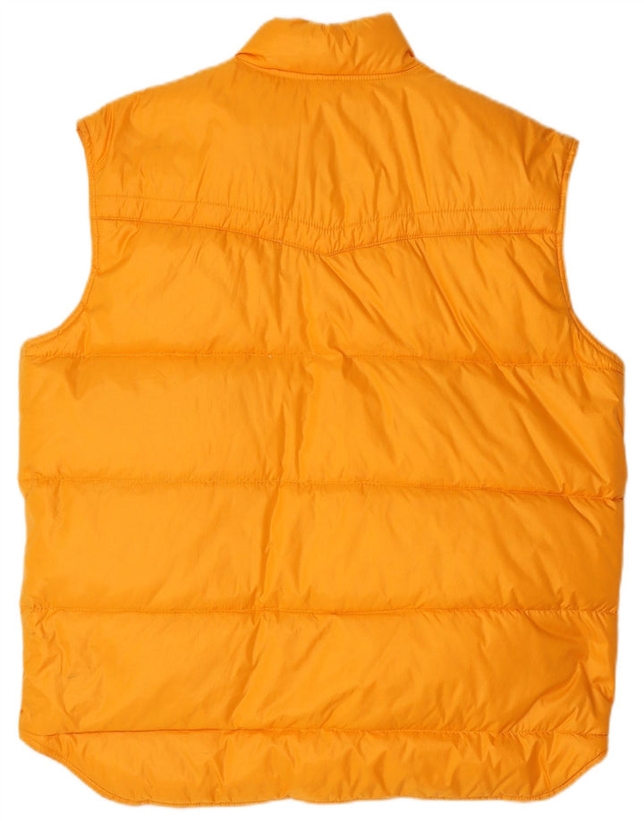 Dolomite Mens Padded Gilet UK 40 Large Orange Nylon