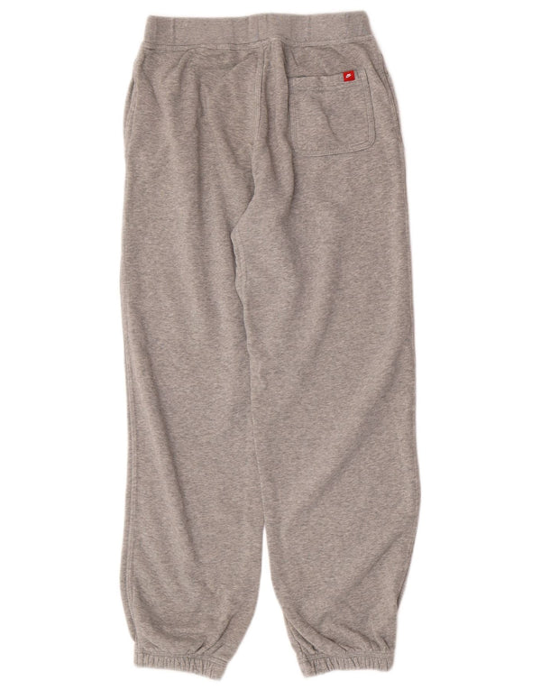 Nike Boys Tracksuit Trousers Joggers 13-14 Years XL Grey Flecked Cotton
