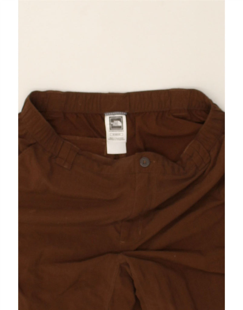 THE NORTH FACE Womens Cargo Shorts UK 10 Small W28 Brown Nylon | Vintage The North Face | Thrift | Second-Hand The North Face | Used Clothing | Messina Hembry 