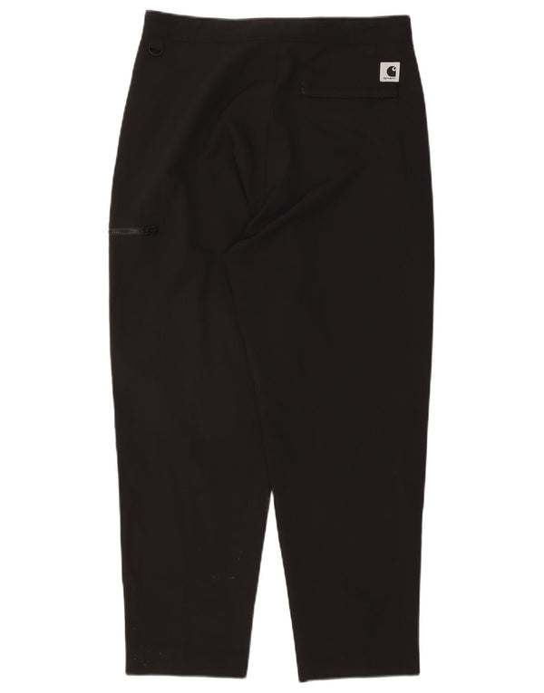 Carhartt Mens Tapered Cargo Trousers Medium W31 L26 Black Polyester