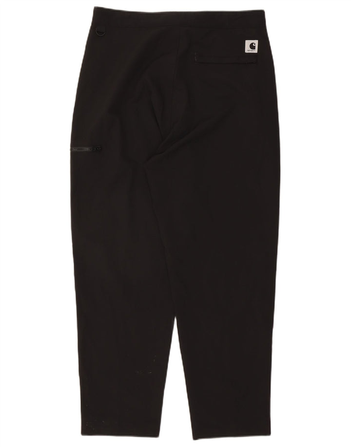 Carhartt Mens Tapered Cargo Trousers Medium W31 L26 Black Polyester