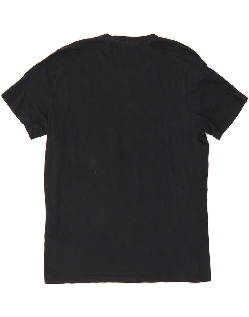 JACK & JONES Mens Regular Fit T-Shirt Top Medium Navy Blue Cotton Vintage Jack & Jones and Second-Hand Jack & Jones from Messina Hembry 