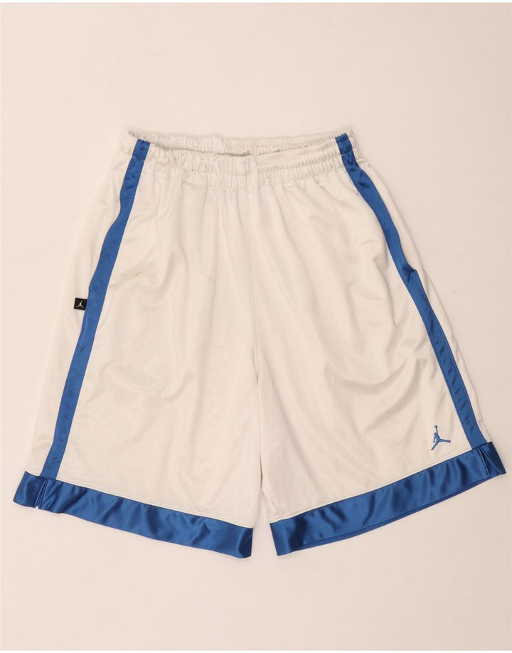 Jordan Mens Sport Shorts UK 39/41 Medium  White Colourblock