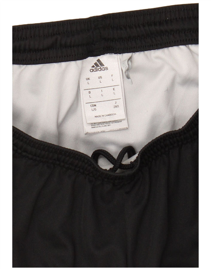 Adidas Mens Climalite Sport Shorts Large Black Polyester