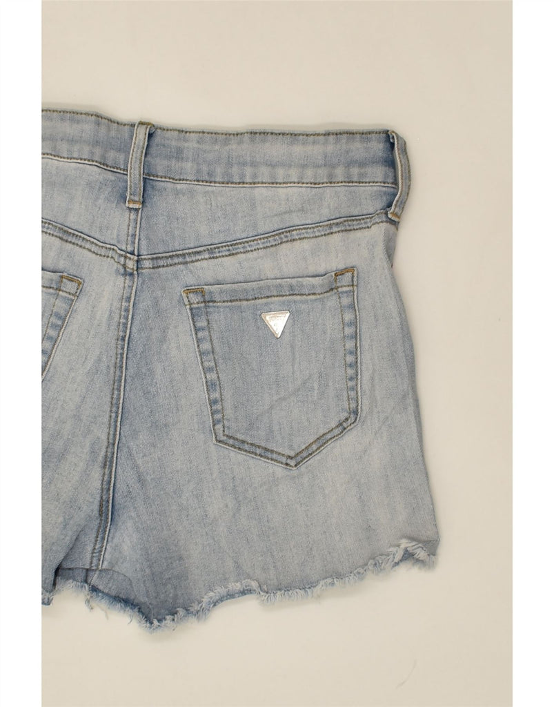 GUESS Womens Denim Shorts W30 Medium Blue Cotton | Vintage Guess | Thrift | Second-Hand Guess | Used Clothing | Messina Hembry 