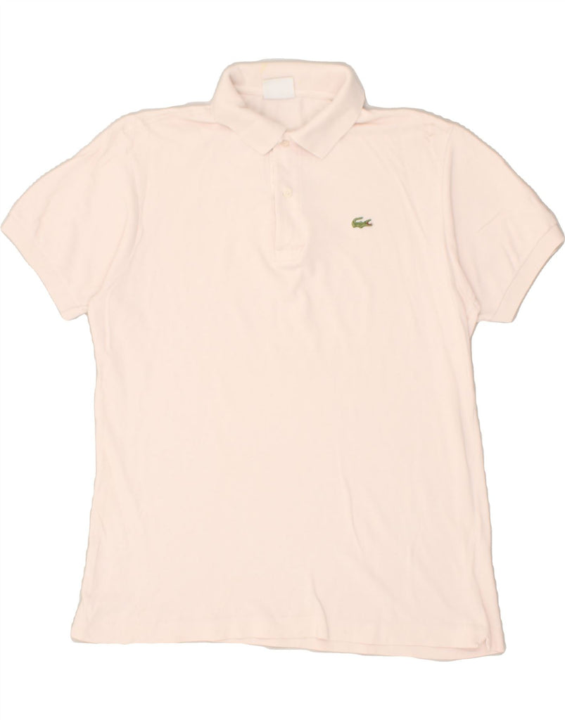 LACOSTE Mens Polo Shirt Size 5 Large Pink Cotton | Vintage Lacoste | Thrift | Second-Hand Lacoste | Used Clothing | Messina Hembry 