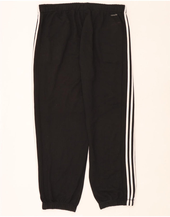 Adidas Mens Climalite Tracksuit Trousers Joggers XL Black Polyester