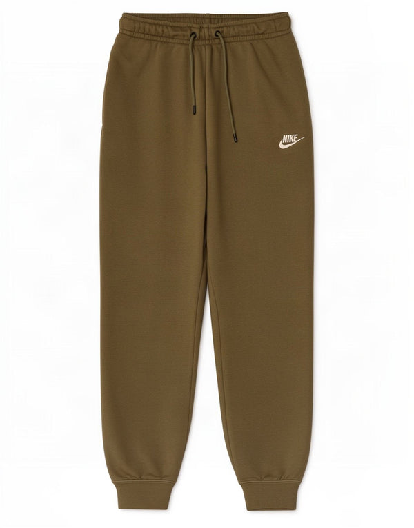 Nike Womens Tracksuit Trousers Joggers UK 6 XS Khaki Cotton