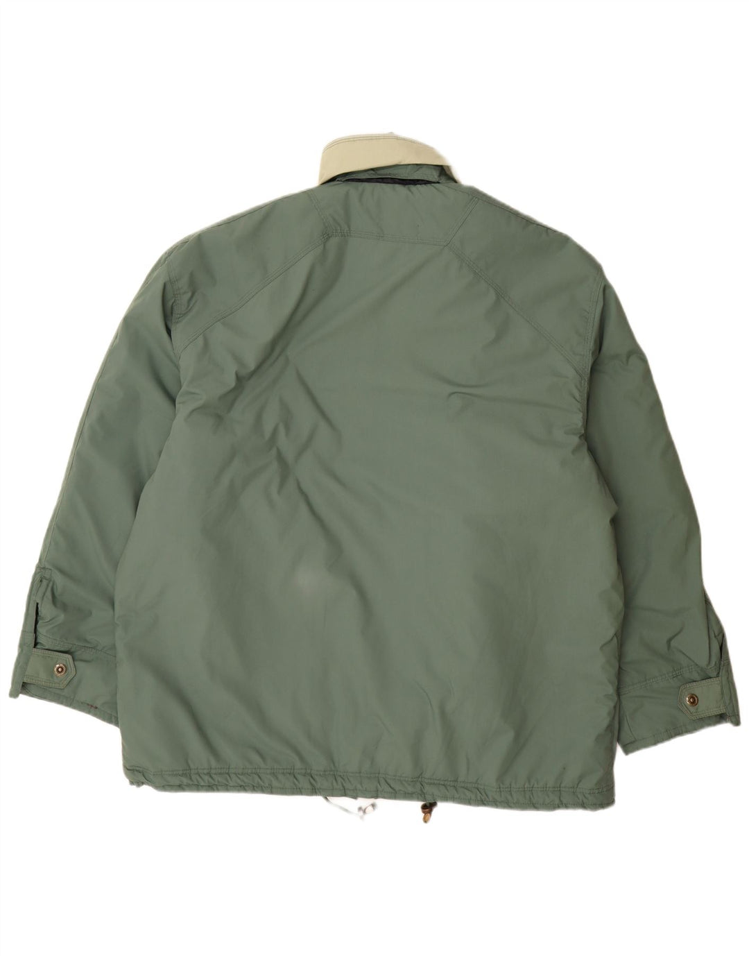 Vintage Mens Padded Jacket UK 42 XL Green