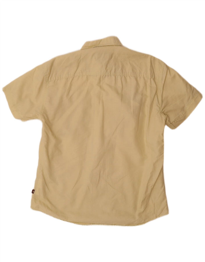 Marlboro Classics Mens Short Sleeve Shirt Large Yellow
