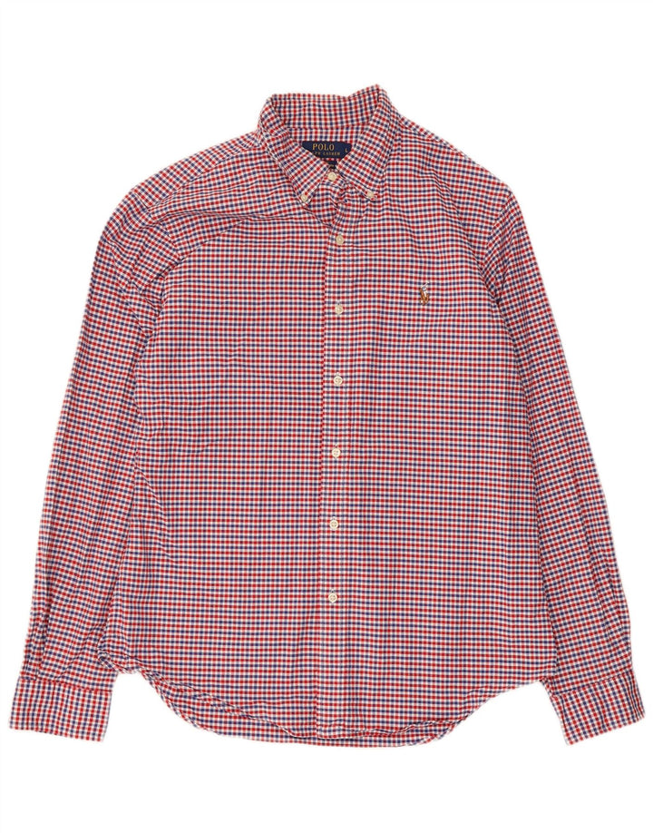 Polo Ralph Lauren Mens Stretch Oxford Shirt Large Multicoloured Gingham