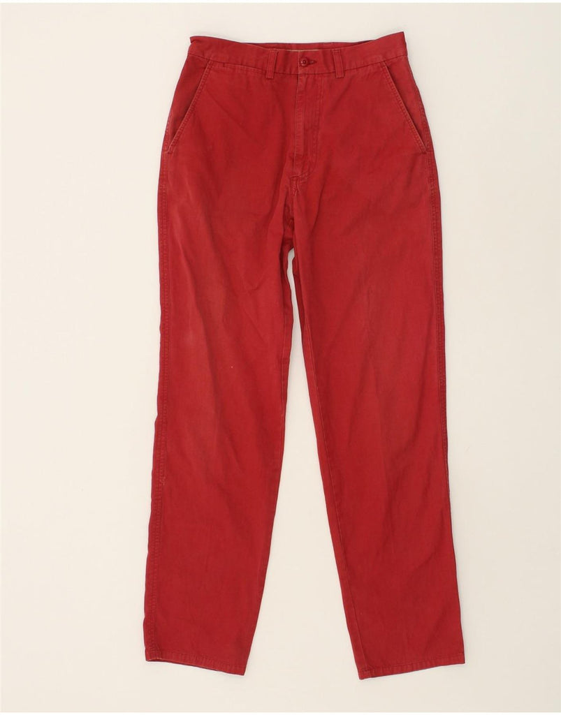 AVIREX Mens Tapered Chino Trousers W28 L30  Red Cotton | Vintage Avirex | Thrift | Second-Hand Avirex | Used Clothing | Messina Hembry 