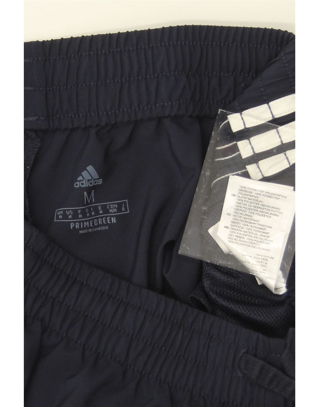 ADIDAS Mens Premium Tracksuit Trousers Joggers Medium Navy Blue Polyester Vintage Adidas and Second-Hand Adidas from Messina Hembry 
