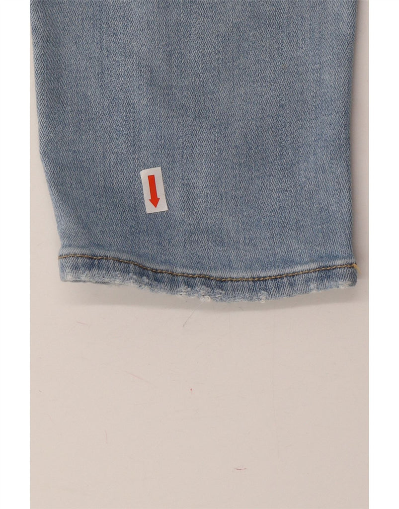 HOLLISTER Mens Distressed Super Skinny Jeans W36 L32 Blue Cotton Vintage Hollister and Second-Hand Hollister from Messina Hembry 