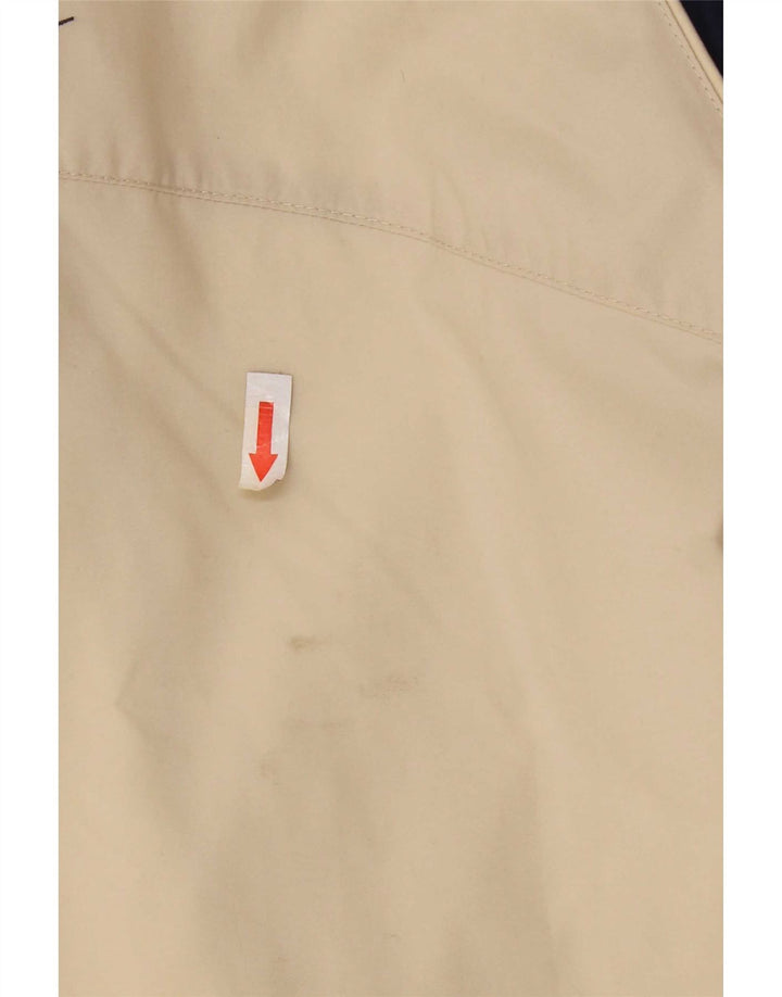 Nike Mens Tracksuit Top Jacket UK 47/48 2XL Beige Colourblock Polyester