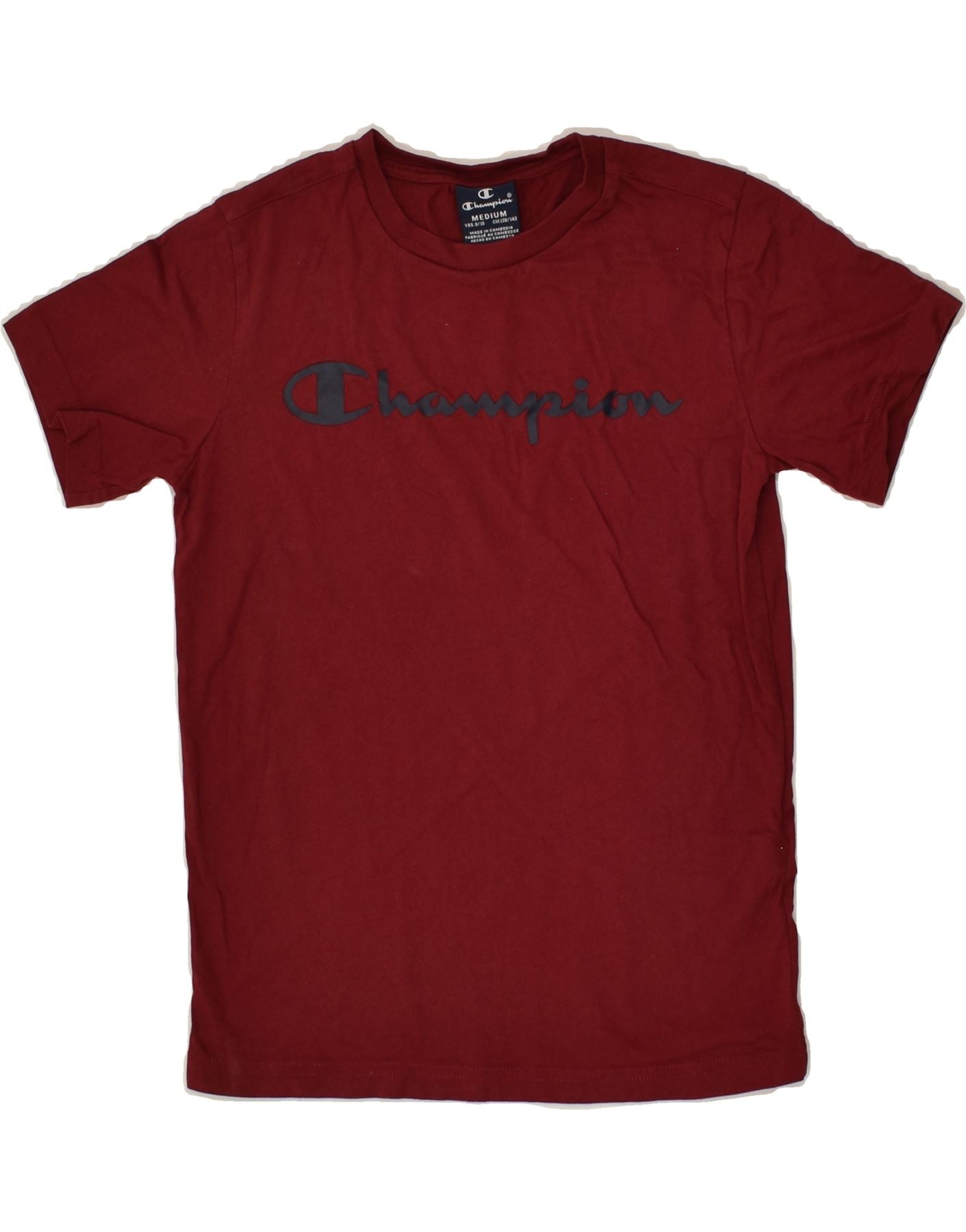 Champion store burgundy shirt