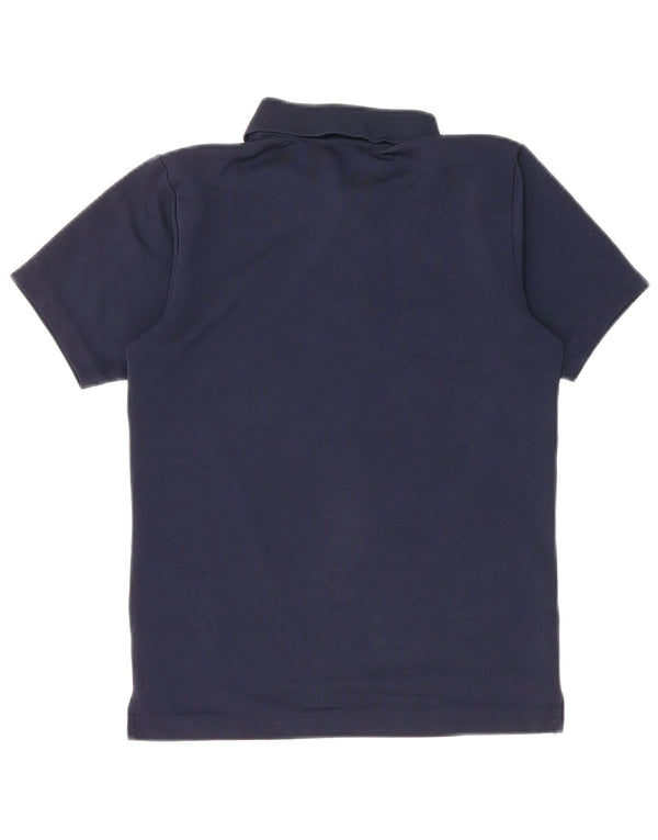 Dickies Boys Polo Shirt 10-11 Years Medium Navy Blue Polyester