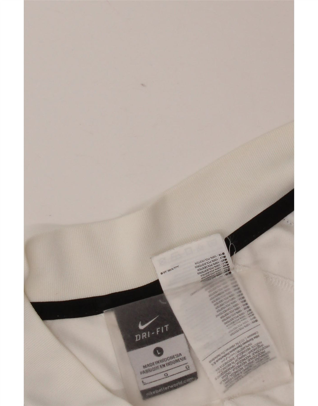 Nike Mens Inter Milan Tracksuit Top Jacket Large White Colourblock