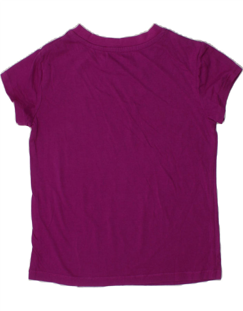 CHAMPION Girls Graphic T-Shirt Top 5-6 Years Purple Cotton Vintage Champion and Second-Hand Champion from Messina Hembry 