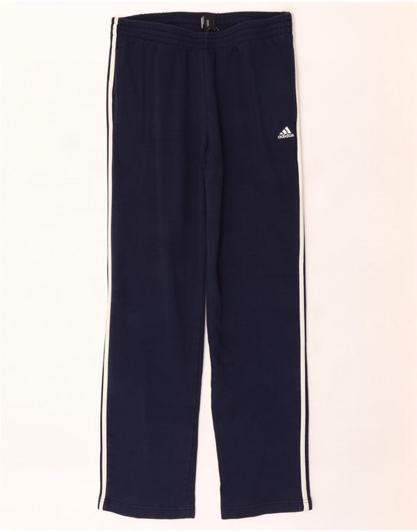 Adidas Mens Tracksuit Trousers XL Navy Blue Cotton