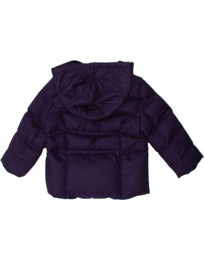 RALPH LAUREN Baby Boys Hooded Padded Jacket 12-18 Months Purple Polyester | Vintage Ralph Lauren | Thrift | Second-Hand Ralph Lauren | Used Clothing | Messina Hembry 