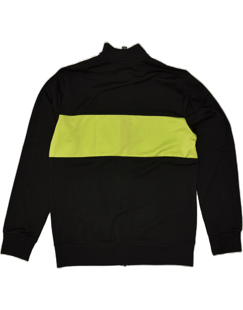 ADIDAS Boys Tracksuit Top Jacket 13-14 Years Large Black Polyester | Vintage Adidas | Thrift | Second-Hand Adidas | Used Clothing | Messina Hembry 