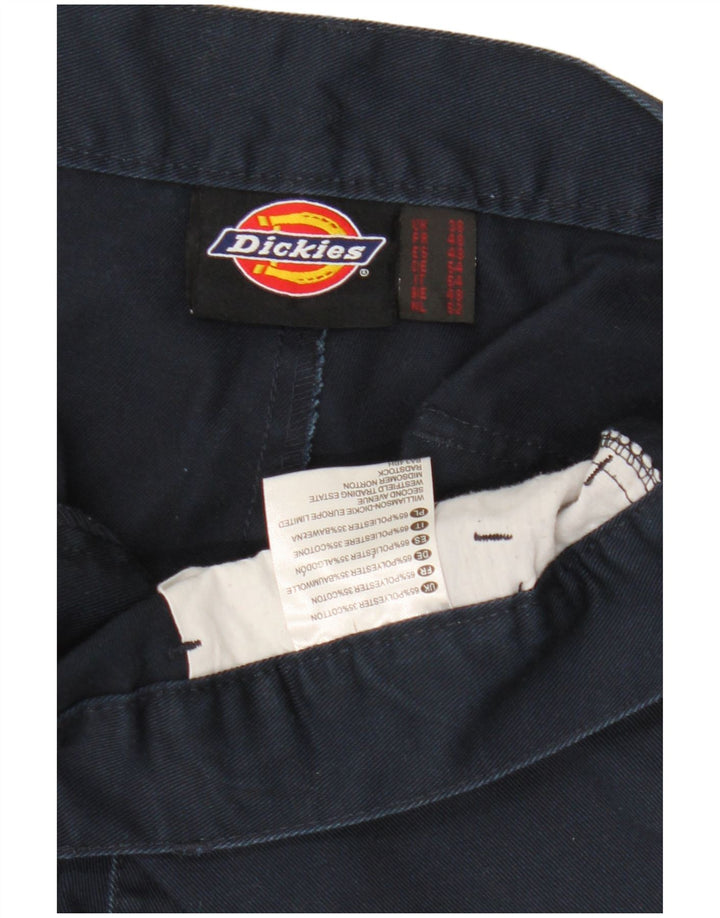 Dickies Mens Cargo Shorts W38 XL Navy Blue Polyester