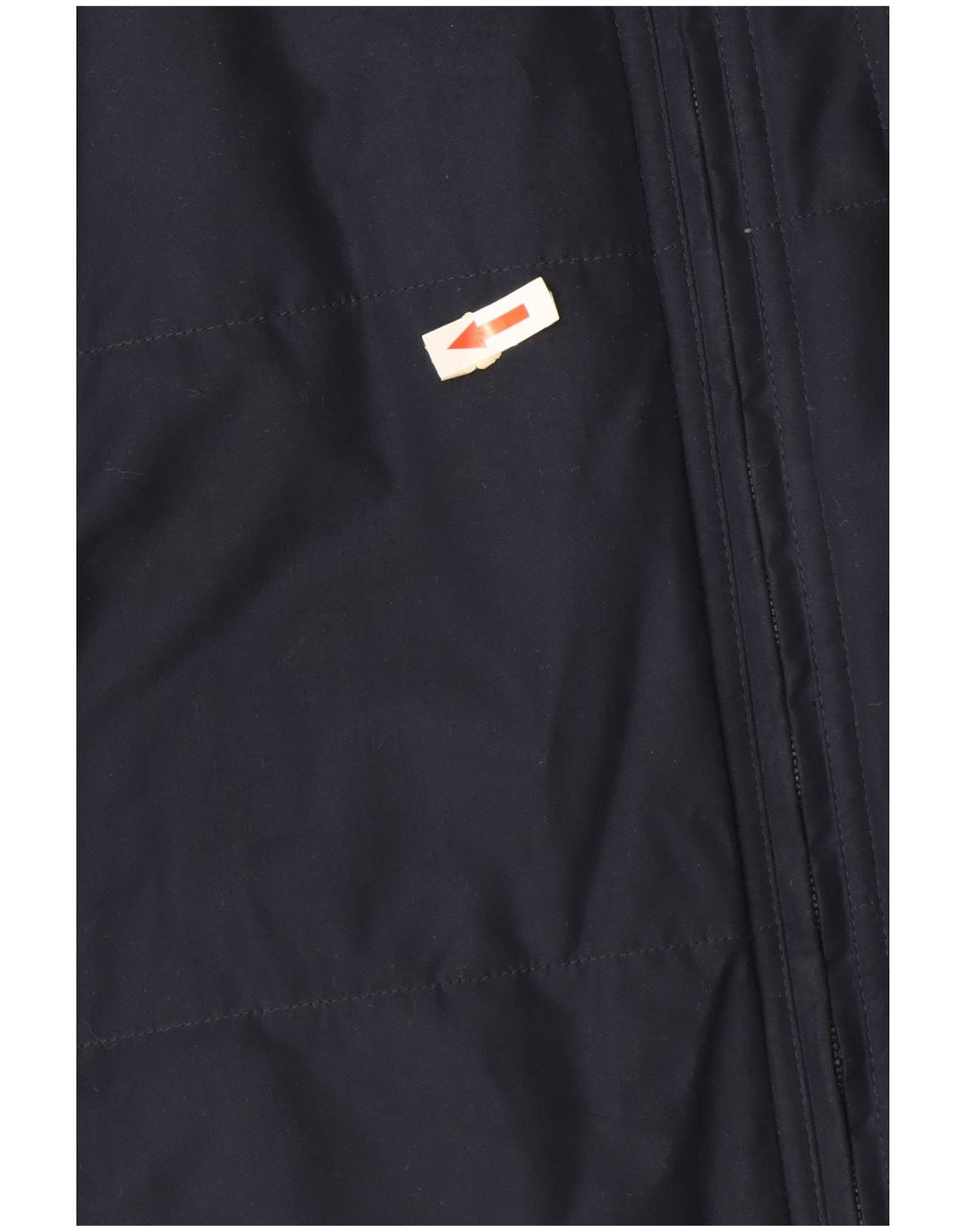 Adidas Boys Hooded Padded Jacket 15-16 Years Navy Blue Polyester
