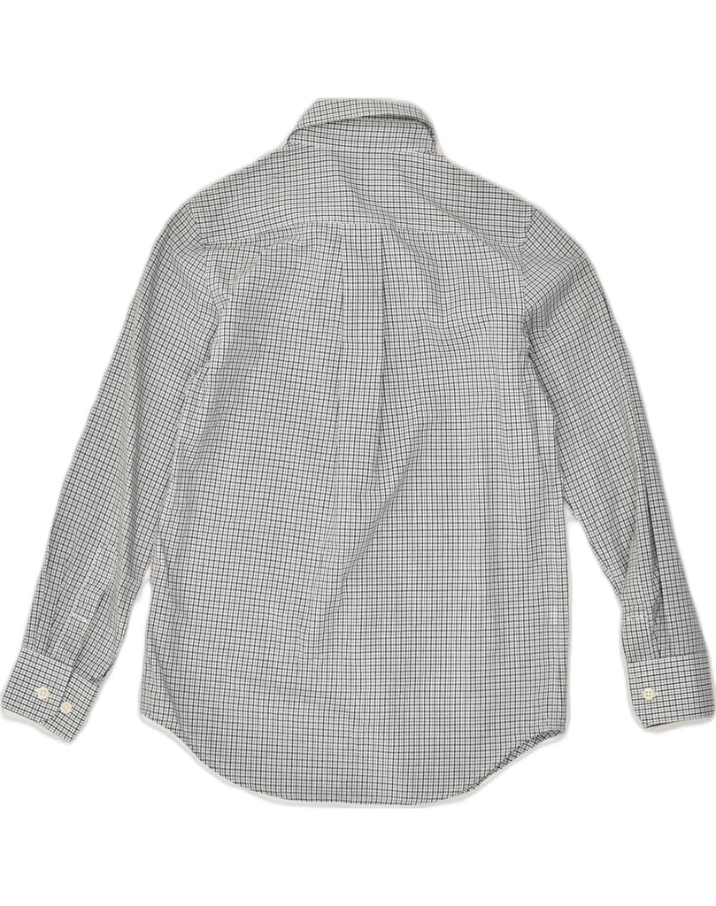 RALPH LAUREN Boys Shirt 10-11 Years Grey Check Cotton | Vintage Ralph Lauren | Thrift | Second-Hand Ralph Lauren | Used Clothing | Messina Hembry 