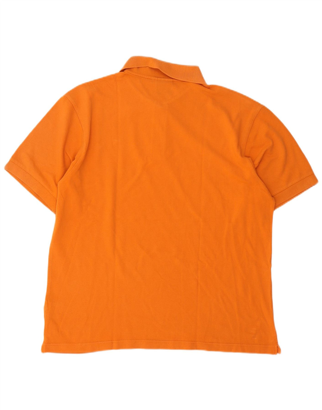 Diadora Mens Polo Shirt Large Orange Cotton