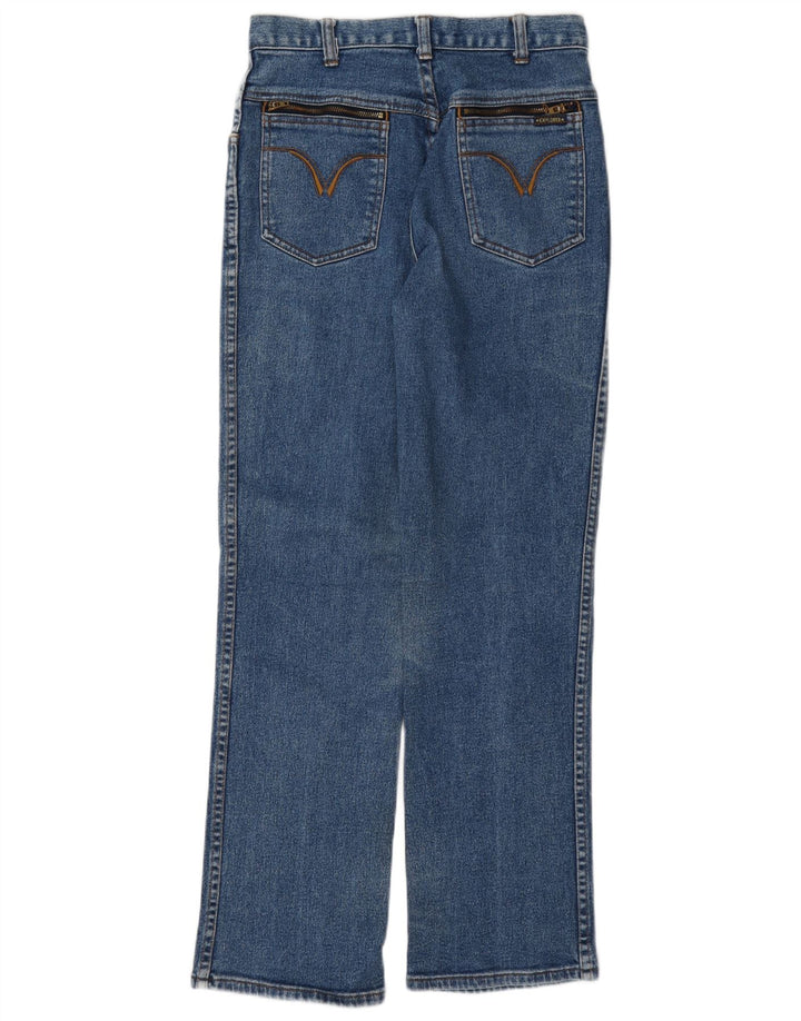 Explorer Womens Straight Jeans W26 L30 Blue Cotton