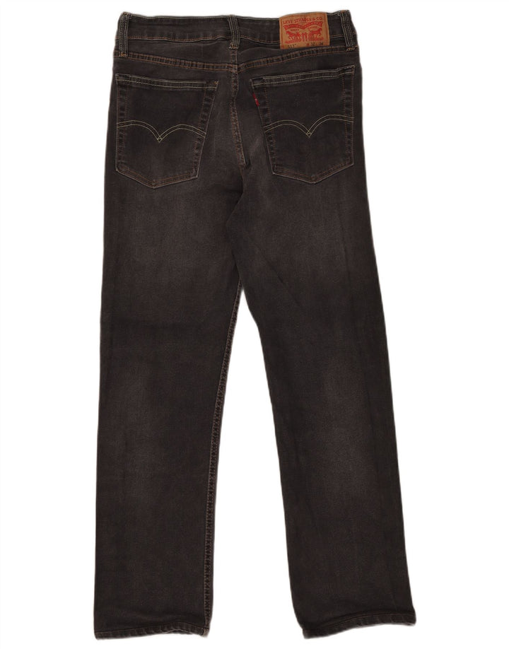 Levi's Mens Slim Straight Jeans W32 L28 Grey Cotton