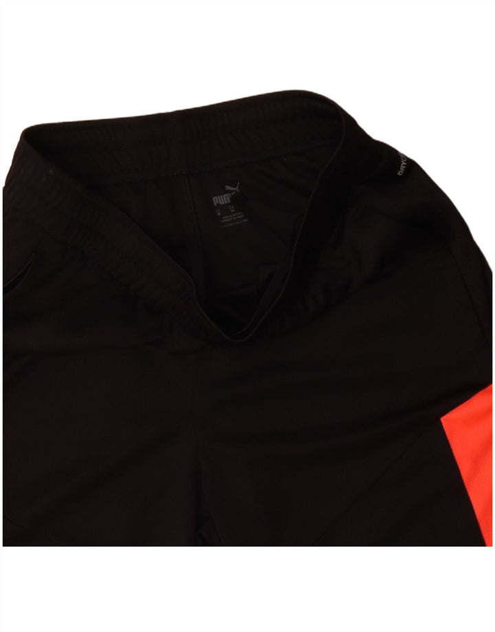 Puma Mens Sport Shorts Medium Black Colourblock Polyester