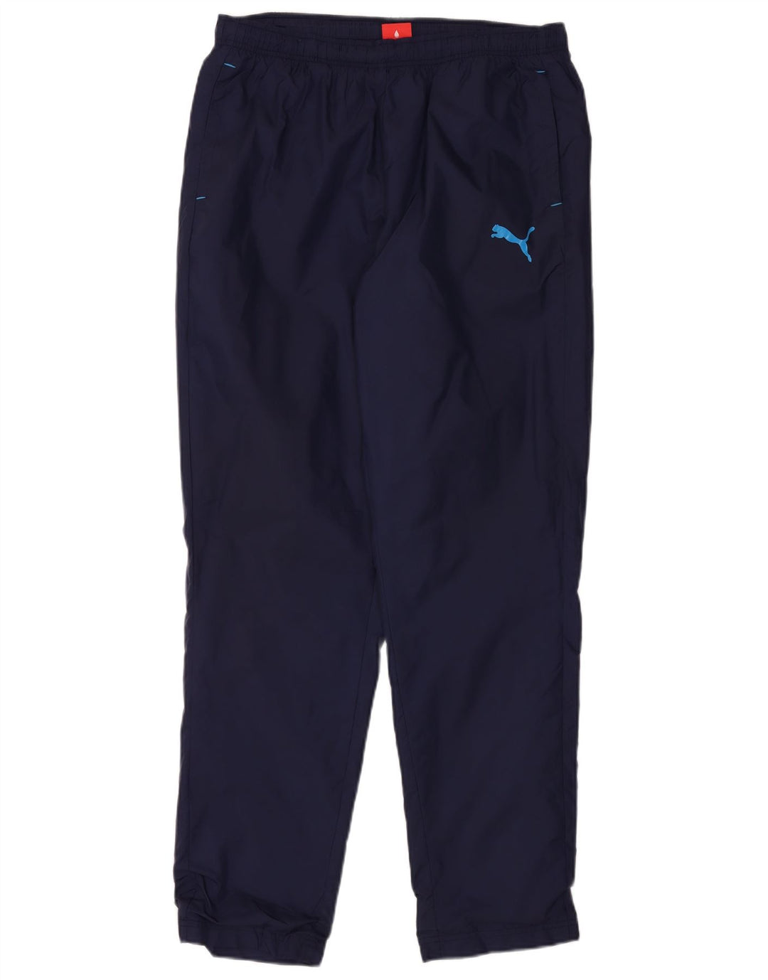 Puma Mens Tracksuit Trousers Joggers Large  Navy Blue Nylon